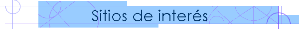 Sitios de inter�s