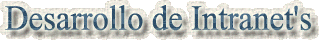 DESARROLLO DE INTRANET�s 