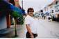 Me, in the Mexican villa of 'Playa del Carmen'.