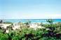 The Caribbean Sea and beach, as seen from our balcony at the hotel.