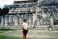 'Temple of the Warriors', monument to illustrious fallen heroes of the Mayas.