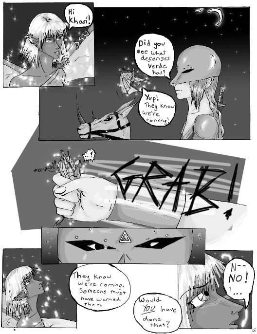 Khari doesn't look really, bloody insane.&nbsp; I swear.