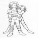 ...She thinks Taurus is cute.... (The girl is Laura.)