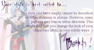Just a touch of shoujo.