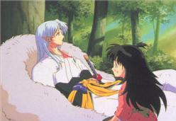 Rin and Sesshoumaru