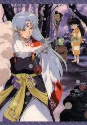 Blurry pic of him and Rin....and that ugly guy...Jaken
