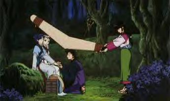 Making Sango jealous will only provoke her wrath.