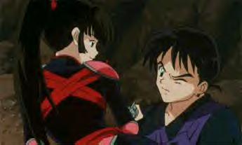 Just when Sango starts to warm up to him...