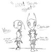 Whoo and Shiruba, Feusci and Sylvyrr's children when they're 13. Whoo, Shiruba and Safaia are triplets. *nods*