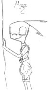 Mizi (The offspring of two characters) when she's 23.