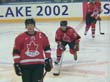 Mario Lemieux and Scott Niedermayer