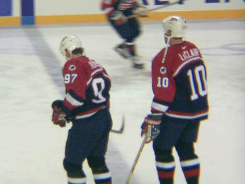 Jeremy Roenick & John LeClair
