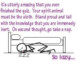 I am a slacker and so are the people who made this quiz!