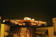 The Acropolis at night