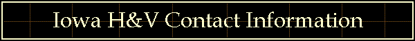 Iowa H&V Contact Information