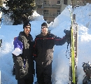 Beck Brothers skiing Vail Colorado