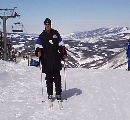 jesse beck skiing in vail