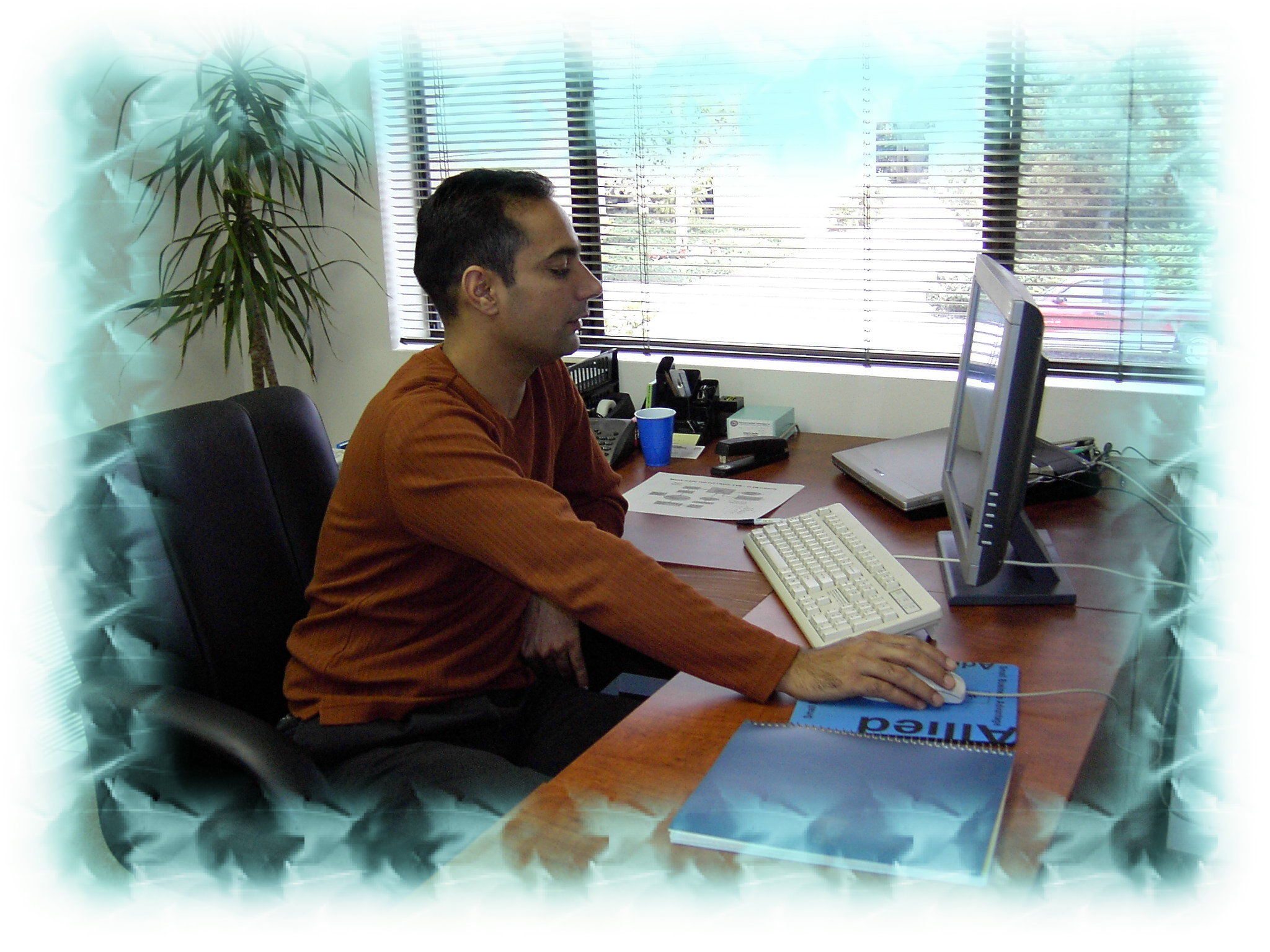 Gurpal In His  Office 