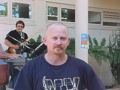 This is myself in May 2001, after I got my head shaved for fundraising