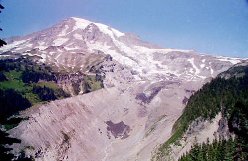 Nisqually Glacier, Mt Rainier