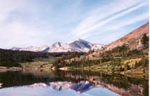 lake along Tioga Pass Road