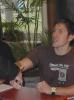Ray Park (Star Wars - Darth Maul,&nbsp; X-Men - Toad) during singing session