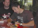 Ray Park (Star Wars - Darth Maul,&nbsp; X-Men - Toad) during singing session