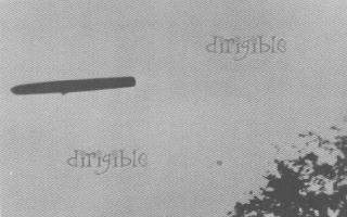 dirigible, ufo