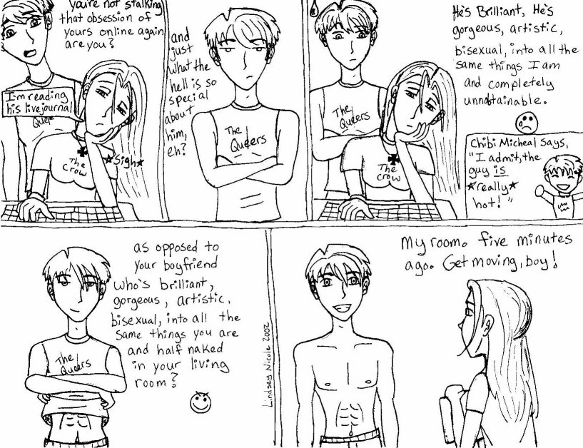 it's a comic!