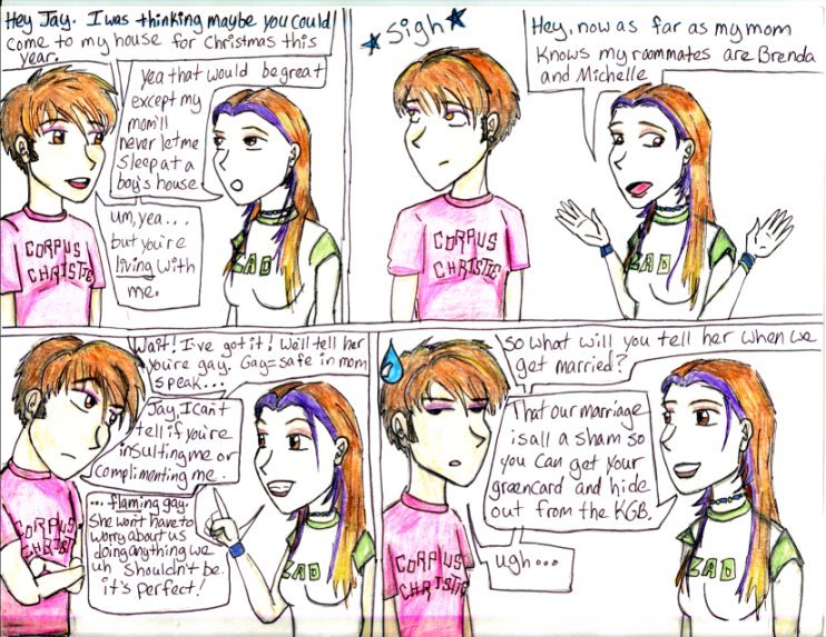 it's a comic!