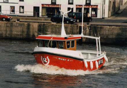 a lobster/crab boat