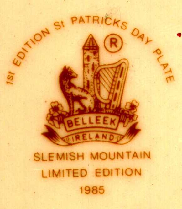 1985stpatricksdayplatemark.jpg (28266 bytes)