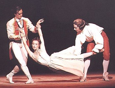 Irek Mukhamedov, Sylvie Guillem & Christopher Saunders 