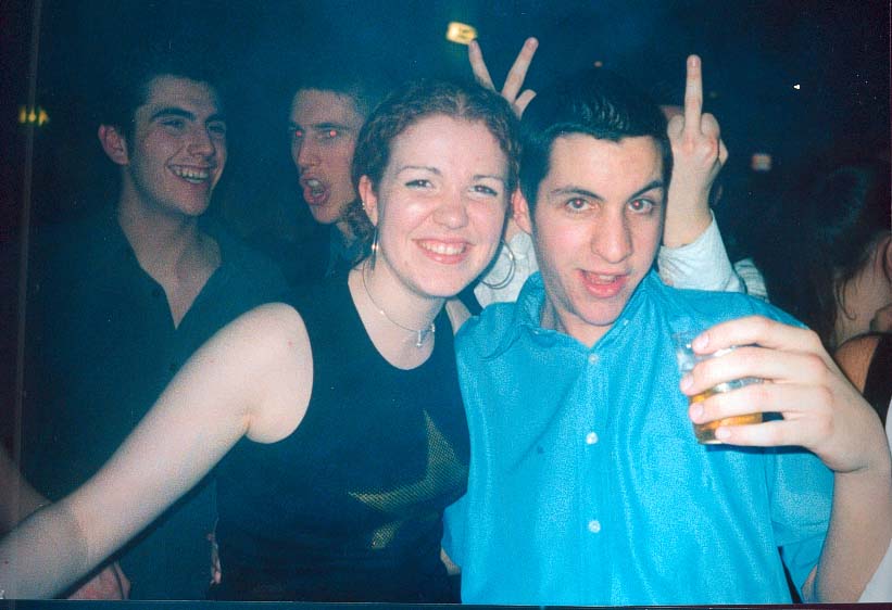 Davie Mackie and some lassie.