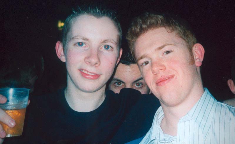 Ali, Davie Mackie and Milo.