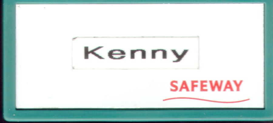 Kenny indeed.