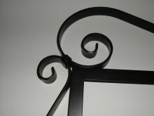 Detail of Banded Scroll Frame/Mirror 