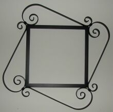 Banded Scroll Frame