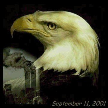 Even when wounded so deeply, the Eagle is still the most Majestic bird on the planet. And don't forget to check out this Dedication Site!