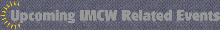 Upcoming IMCW Related Events