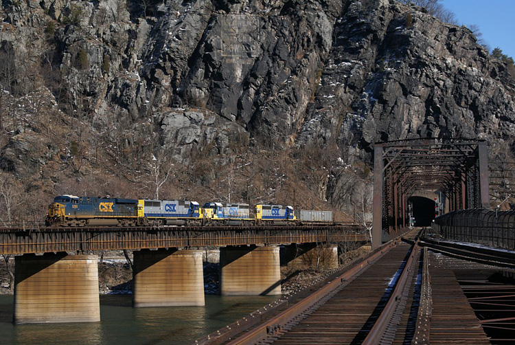 CSX at Harper's Ferry