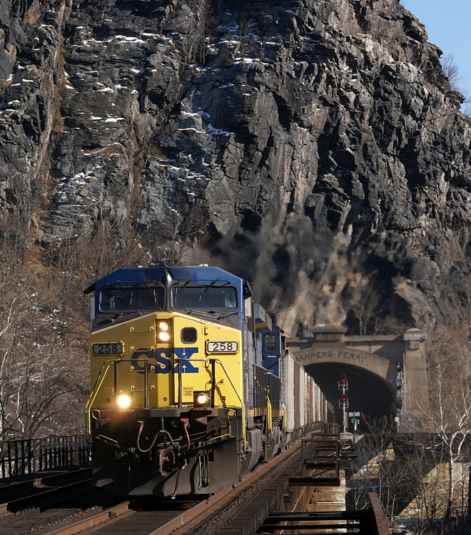 CSX at Harper's Ferry