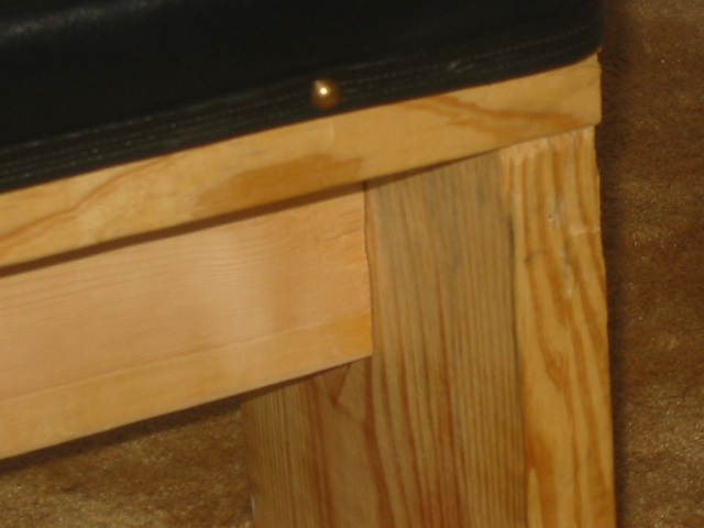 legs cut 12'' in heighth