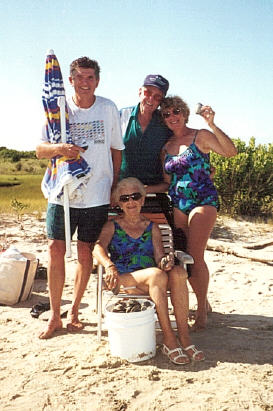 Bob & Carol, Seymour & Hazel Pearson, Martha's Vineryard 2000