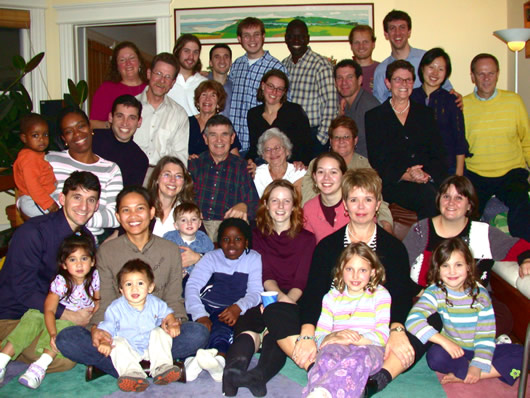 Golden family photo - November 25, 2004