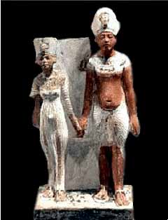 Nefertiti y Akenaton