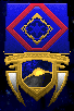 Solar Eclipse--Awarded to battle commanders for new squadron, wing, battle-group or fleet battle maneuvers in the field after successful demonstration of tactic. (Spinning her craft while under momentum to fire forward arc weapons at aft attackers w/o changing speed)