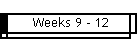 Weeks 9 - 12