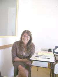 Virginia Fox, profesora de las c�tedras de Documentaci�n, Descripci�n y An�lisis Documental y Pr�ctica I y II