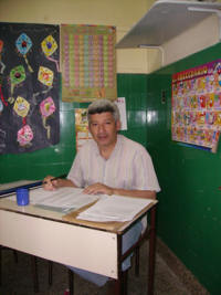 Profesor Juan Manuel P�rez, dicta la c�tedra de Historia I y es integrante del C.A.I. 